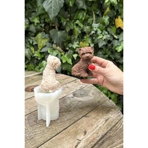Rufus Concept West Highland Köpek Mum Kalıbı Silikon Çok Renkli