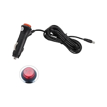 12 Volt 24 Volt Kablolu Çakmak Şarj Aleti 3 Metre Kablolu Çakmak 5.5 Mm 2.5 Mm Şarj Aleti Çakmak 12 Volt Şarj Cihazı