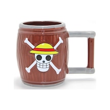 3d One Piece Tasarımı Kupa Bardak Alk4512 Çok Renkli