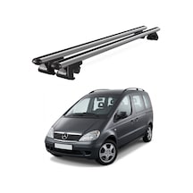Venüs Mercedes-benz Vaneo W414 2002-2005 Uyumlu Gri Ara Atkı Port Bagaj Tavan Barı