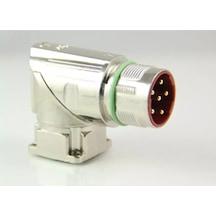 Maojwei M923-8d ,m23/8-pin Açılı Erkek Servo Motor Konnektör