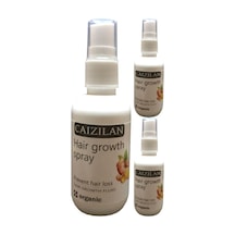 Hair Growth Spray 3 Adet Zencefil Özlü Saç Boyutu İçin Sprey 50 Ml