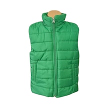 Mnk Baby & Kids Erkek Çocuk Kapüşonsuz Cepli Trend Şişme Yelek M00708 Yesil
