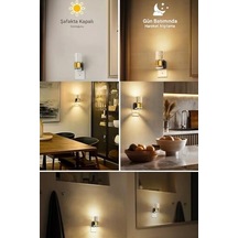 Neo Vista Led Sensörlü Aplik Gece Lambası, Duvar Tipi, Modern Tasarım, İç Mekan Aydınlatması