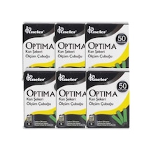 Optima Optima Seker Ölçüm Stribi 50'li X 6 Kutu