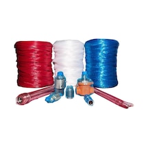 Metal Ve Şişe Koruma Filesi 2-5 Cm Siyah 10 Kg Top 350 M
