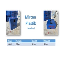 100 Lt Mavi Sy Deposu 2 Model Karavan