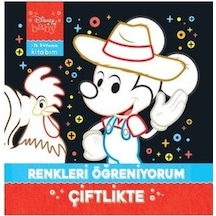Disney Baby İlk Boyama Kitabım-Renkleri Öğreniyorum Çiftlikte- Doğan ve Egmont Yayıncılık