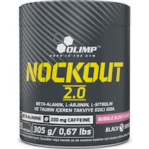 Olimp Nockout 2.0 Pre-Workout 305 Gram 50 Servis Sakız Aromalı