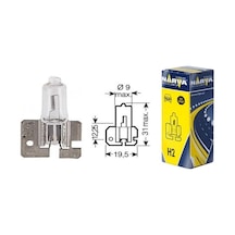 Fesanotomotiv Narva 48420 H2 Ampul 12 Volt 55 Watt (2Adet)