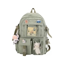 Vkemall Geniş Kapasiteli, Çok Bölmeli Su Geçirmez Sırt Çantası - Mavi Diğer