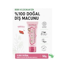 Jack N' Jill Doğal Sertifikalı Karpuz Aromalı Diş Macunu 50 Gr Florürsüz Ve Bpa İçermez