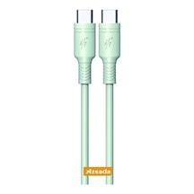 Azeada 60w Type-c To Type-c Şarj Ve Data Kablosu 1m Yeşil Pd-b82ay Yeşil, Type-c To Type-c