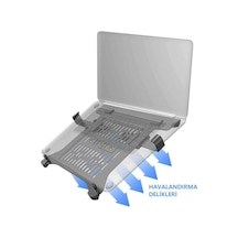 Nb Fp-2 Ergonomic Monitör Kolları İçin 10"-17" Uyumlu Vesa Montaj Laptop Aparatı