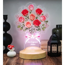 Kırmızı Ve Pembe Gül Buketi