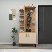 Arnetti Askılı Julendor Portmanto, Atlantik Çam Bej