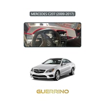 Mercedes C207 2009-2017torpido Koruma Halısı Gri Kenar