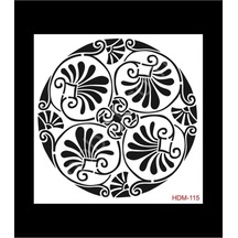 Hdm115 Home Dekor Midi Stencil 25x25