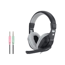T226 Gamer Oyuncu Iş Stereo 3.5mm Çift Jack Kulaklık