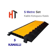 5 Kanallı Hız Kesici Seti - Kablo Koruyucu 5 Metre