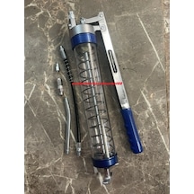 Mrs Şeffaf Gres Yağ Pompası Yüksek Basınçlı Gres Yağ Basma Pompası 600cc 5pcs