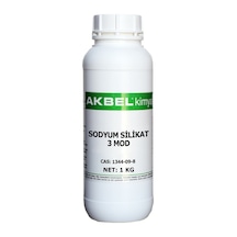 Akbel Sodyum Silikat 3 Mod 1 Kg