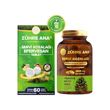 Zühre Ana Servi Kozalağı Efervesan Tablet 2500 MG 60 Adet Zühre Ana Servi Kozalağı Efervesan Tablet 2500 MG 60 Adet