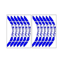 Reflektör Mavi Yamaha Ybr Uyumlu Büyük 1 Set Jant Şeridi