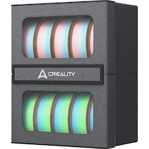 Creality 3d Yazıcı Filament Saklama Kabı, Neme Ve Toza Dayanıklı Filament Düzenleyici, Filament Makaraları Ve Diğer Makaralar İçin 2 Katmanlı 3d Yazıcı Metal Tutucu