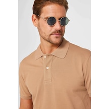 Tudors Erkek Slim Fit Dar Kesim Pamuk Vizon Polo Yaka Tişört-32754 Vizon Tudors Erkek Slim Fit Dar Kesim Pamuk Vizon Polo Yaka Tişört-32754 Vizon