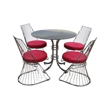 Bengimobilya Masa Tel Sandalye Model Takımı Metal Transmisyon Çelik Nikelaj Ay (451721716) Bengimobilya Masa Tel Sandalye Model Takımı Metal Transmisyon Çelik Nikelaj Ay (451721716)
