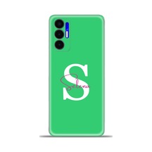 Tecno Pova 3 Kılıf Silikon Kapak İsim Harf Zao Yeşil Ş