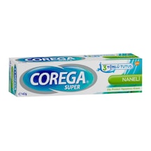Corega Super Naneli Diş Protezi Yapıştırıcı Krem 40 G