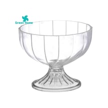 Green Home Meyve Tatlı Kasesi Şeffaf Çocuk Dondurma Milkshake Bardağı