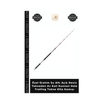 Özel Üretim Su Altı Açık Deniz Tekneden Av Kali Kunnan Holo Trolling Tekne Olta Kamışı 165cm 30-50lb
