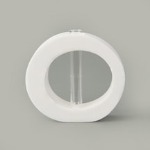 Deco Solid Dekor - Beyaz - 13 Cm