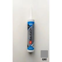 Gri Silikonize Mastik / Çekomastik 500 Gr. Gri Gri