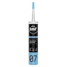 Selsil 07 Akvaryum Silikonu Şeffaf 280 ml