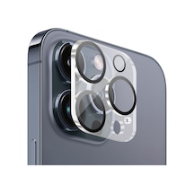 Buff Apple Uyumlu iPhone 13 Pro Max / 13 Pro Kamera Lens Koruyucu Şeffaf