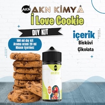 I Love Cookie Dıy Kit Bisküvi Çikolata Gıda Aroması %20 Oranda Aroma İçerir Hazır Değildir 100 Ml