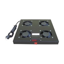 Setrack 19'' 4 X 220 Vac 4 Lü Termostatlı Mekanik Fan Modülü