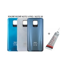 Redmi Note 9 Pro - Note 9s Arka Batarya Pil Kapağ Mavi