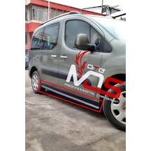 Peugeot Partner Tepee Marşpiyel Takımı Fiberglass Boyasız