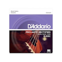 D'Addario Ej53C Concert Ukulele Tel Seti / Pena