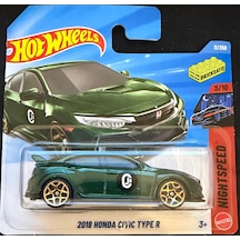 Hot Wheels Tekli Arabalar 2018 Honda Civic Type R Jjk87 Nightspeed Çok Renkli