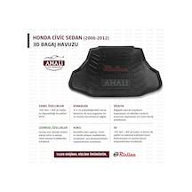Rizline Honda Civic Sedan 2006 -2012 3D Bagaj Havuzu+Araç Kokusu
