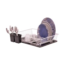 Dik Açılı Tek Katlı Beyaz Tabaklık Royaleks-acero-20333