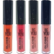 Bc You Matte Liquid Lipstick Ruj 4'lü