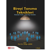 Pegem Akademi Yayıncılık - Bireyi Tanıma Teknikleri