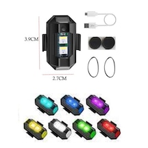 Rgb Mini Led Fonksiyonel Usb Şarjlı Kablosuz
